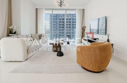 Apartment - 2 - 2 for rent in Beach Isle Tower 2 - Beach Isle - Emaar Beachfront - Dubai Harbour - Dubai