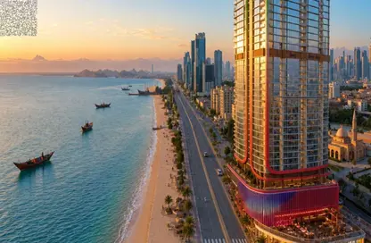 Apartment - 1 Bathroom for sale in Al Watan Tower - Ajman Corniche Road - Ajman