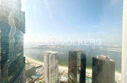 Apartment - 3 Bedrooms - 4 Bathrooms for rent in Al Fattan Office Tower - Al Fattan Marine Towers - Jumeirah Beach Residence - Dubai