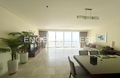 Apartment - 3 Bedrooms - 4 Bathrooms for rent in Al Fattan Office Tower - Al Fattan Marine Towers - Jumeirah Beach Residence - Dubai