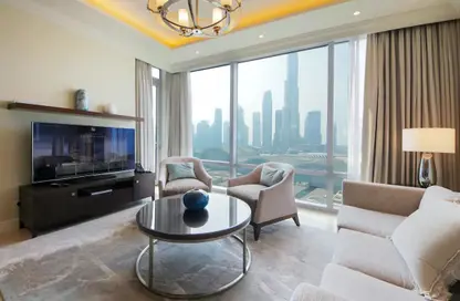 Apartment - 1 Bedroom - 1 Bathroom for rent in Emaar Towers - Deira - Dubai