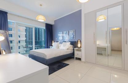 Apartment - 1 Bedroom - 2 Bathrooms for rent in Damac Heights - Dubai Marina - Dubai Apartment - 1 Bedroom - 2 Bathrooms for rent in Damac Heights - Dubai Marina - Dubai