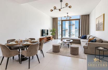 Apartment - 2 - 2 for rent in Soho Palm Jumeirah - Palm Jumeirah - Dubai
