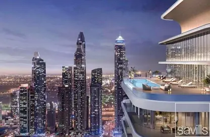 Apartment - 3 Bedrooms - 4 Bathrooms for sale in Seapoint Tower 1 - Seapoint - Emaar Beachfront - Dubai Harbour - Dubai