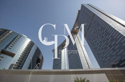 Apartment - 1 Bedroom - 2 Bathrooms for rent in The Gate Tower 2 - Shams Abu Dhabi - Al Reem Island - Abu Dhabi