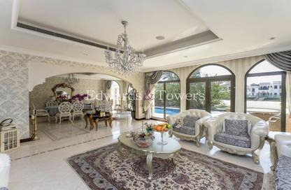 Villa - 5 - 5 for rent in Garden Homes Frond P - Garden Homes - Palm Jumeirah - Dubai