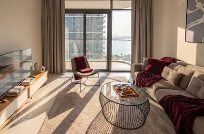 شقة - غرفة نوم - 1 حمام للايجار في برج Marina Vista 2 - مارينا فيستا - إعمار بيتشفرونت - دبي هاربور - دبي