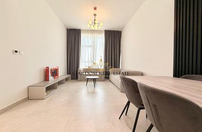 Apartment - 2 - 2 for rent in The V Tower - Dubai Land Residence Complex - Dubai