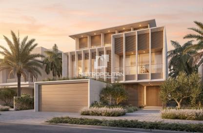 Villa - 6 - 7 for sale in Beach Collection Frond K - Beach Collection - Palm Jebel Ali - Dubai