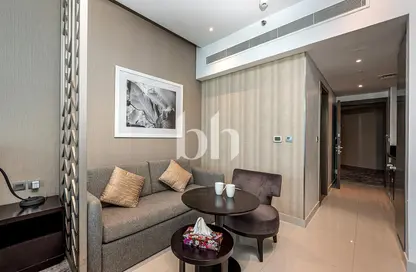 Apartment - Studio - 1 Bathroom for rent in Damac Maison Prive B - Damac Maison Prive - Business Bay - Dubai