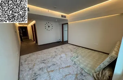 شقة - غرفة نوم - 2 حمامات للايجار في أورينت تاور 1 - أورينت تاور - البستان - عجمان