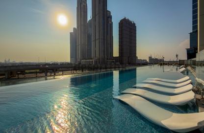Apartment - Studio - 1 Bathroom for rent in Urban Oasis - Business Bay - Dubai