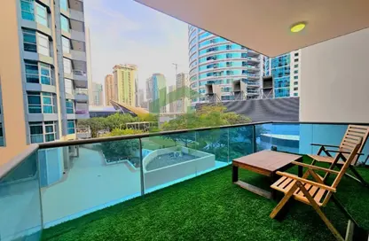 شقة - غرفة نوم - 2 حمامات للايجار في أزور - دبي مارينا - دبي