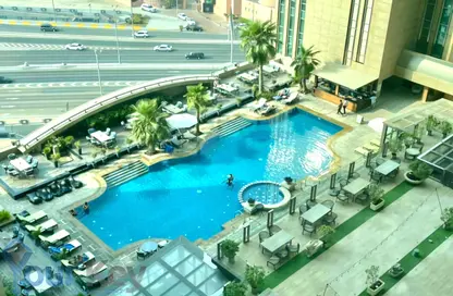 شقة - 3 غرف نوم - 4 حمامات للايجار في كابيتال بلازا A - كابيتال بلازا - شارع الكورنيش - أبوظبي