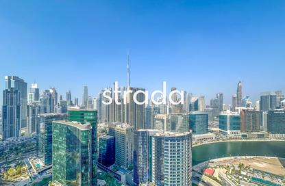 Apartment - Studio - 1 for rent in Peninsula Two - Peninsula - Business Bay - Dubai