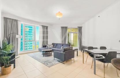 Apartment - 2 - 2 for rent in The Torch - Dubai Marina - Dubai