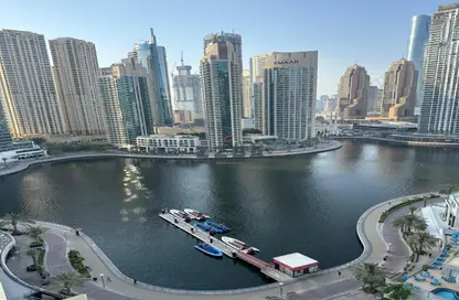 Apartment - 1 Bedroom - 1 Bathroom for rent in Marina View Tower A - Marina View - Dubai Marina - Dubai