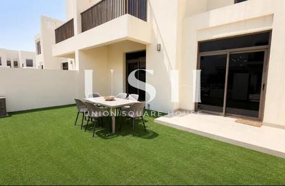 Townhouse - 3 - 3 for rent in Reem Townhouses - Town Square - Dubai