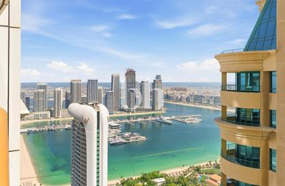 Apartment - 1 Bedroom - 2 Bathrooms for rent in Elite Residence - Dubai Marina - Dubai