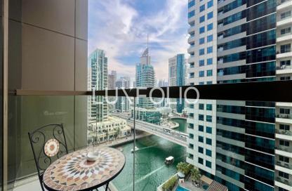 Apartment - 1 Bedroom - 2 Bathrooms for rent in No.9 - Dubai Marina - Dubai