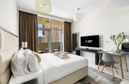 شقة - 1 حمام للايجار في تاور 108‎ - منطقة 18 - قرية جميرا الدائرية - دبي