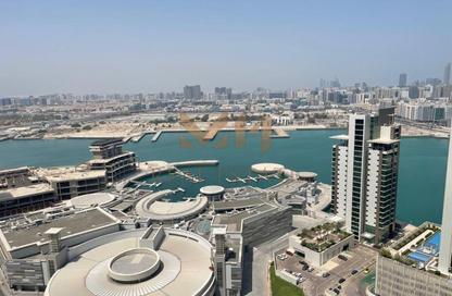 Apartment - 1 - 2 for rent in Al Maha Tower - Marina Square - Al Reem Island - Abu Dhabi