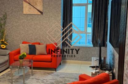 Apartment - 1 Bedroom - 2 Bathrooms for sale in Orient Tower 1 - Orient Towers - Al Bustan - Ajman
