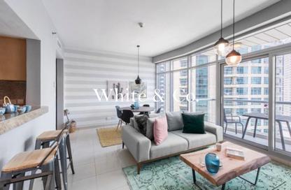 Apartment - 1 Bedroom - 2 Bathrooms for rent in Fairfield Tower - Park Island - Dubai Marina - Dubai