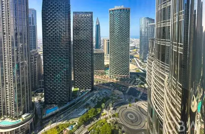 شقة - غرفة نوم - 1 حمام للايجار في برج خليفة المنطقة 3 - برج خليفة - وسط مدينة دبي - دبي
