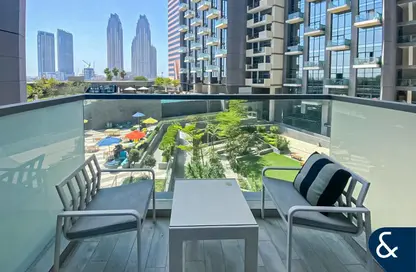 شقة - غرفة نوم - 2 حمامات للايجار في اتريا ريسيدينسز - اتريا اس ايه - الخليج التجاري - دبي