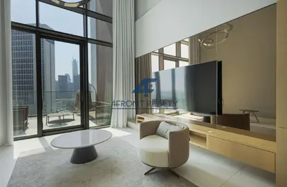 Duplex - 1 Bedroom - 2 Bathrooms for rent in SLS Dubai Hotel  and  Residences - Business Bay - Dubai