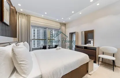 Apartment - 1 Bedroom - 2 Bathrooms for rent in Elite Residence - Dubai Marina - Dubai