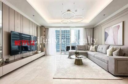 Apartment - 1 Bedroom - 1 Bathroom for sale in Palace Beach Residence Tower 1 - Palace Beach Residence - Emaar Beachfront - Dubai Harbour - Dubai