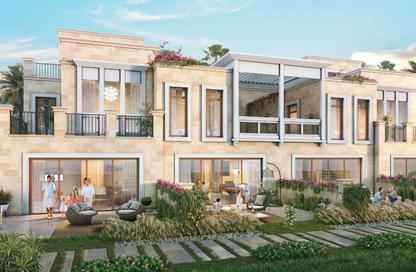 Townhouse - 4 - 3 for sale in Marbella - Damac Lagoons - Dubai