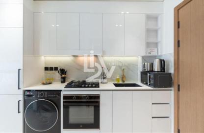Apartment - Studio - 1 Bathroom for rent in Binghatti Azure - District 16 - Jumeirah Village Circle - Dubai