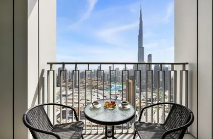 Apartment - 3 Bedrooms - 4 Bathrooms for rent in Downtown Views II Tower 1 - Downtown Views II - Zabeel 2 - Zabeel - Dubai