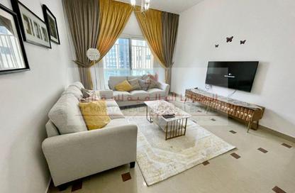 Apartment - 1 Bedroom - 2 Bathrooms for rent in Al Mamzar Plaza - Al Taawun Street - Al Taawun - Sharjah