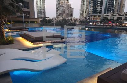 Apartment - 2 - 2 for rent in No.9 - Dubai Marina - Dubai