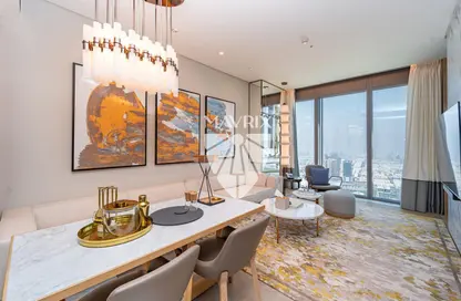 Apartment - 1 Bedroom - 2 Bathrooms for rent in One Za'abeel Tower - Zabeel 1 - Zabeel - Dubai