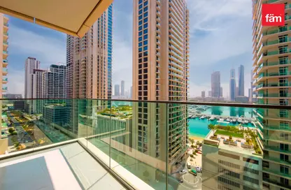 شقة - غرفة نوم - 1 حمام للايجار في برج Beach Vista 1 - بيتش فيستا - إعمار بيتشفرونت - دبي هاربور - دبي