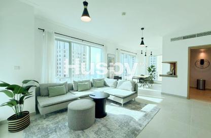 Apartment - 1 Bedroom - 2 Bathrooms for rent in Shemara Tower - Marina Promenade - Dubai Marina - Dubai