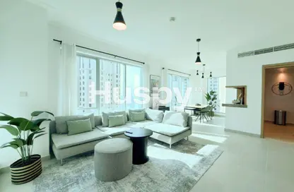 Apartment - 1 Bedroom - 2 Bathrooms for rent in Shemara Tower - Marina Promenade - Dubai Marina - Dubai