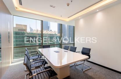 Office Space - Studio - 1 Bathroom for rent in North Tower - Emirates Financial Towers - DIFC - Dubai