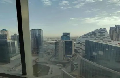 Office Space - Studio - 2 Bathrooms for rent in The Prism - Business Bay - Dubai