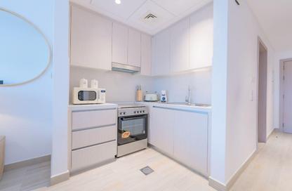 Apartment - Studio - 1 Bathroom for rent in Waters Edge - Yas Island - Abu Dhabi