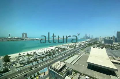 شقة - 2 غرف نوم - 2 حمامات للايجار في أبراج نيشن تاورز - شارع الكورنيش - أبوظبي