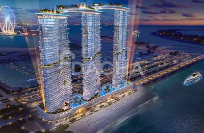 Apartment - 1 Bedroom - 2 Bathrooms for sale in Tower A - Damac Bay - Dubai Harbour - Dubai