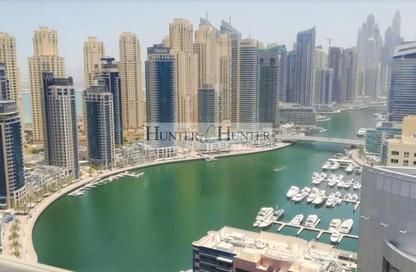 Penthouse - 4 Bedrooms - 5 Bathrooms for rent in Zumurud Tower - Dubai Marina - Dubai