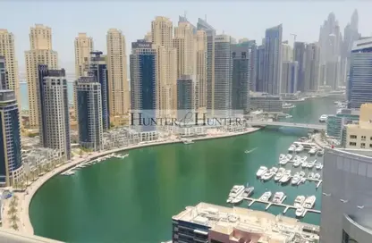 بنتهاوس - 4 غرف نوم - 5 حمامات للايجار في برج الزمرد - دبي مارينا - دبي