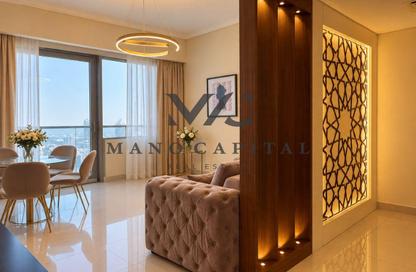 Apartment - 1 - 2 for rent in Ocean Heights - Dubai Marina - Dubai